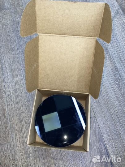 Вентиляционная решетка круглая стеклянная