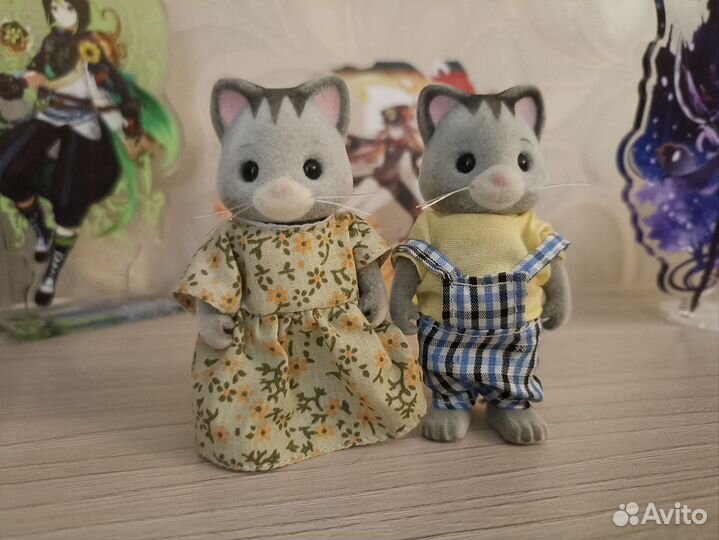 Sylvanian families семья фигурки