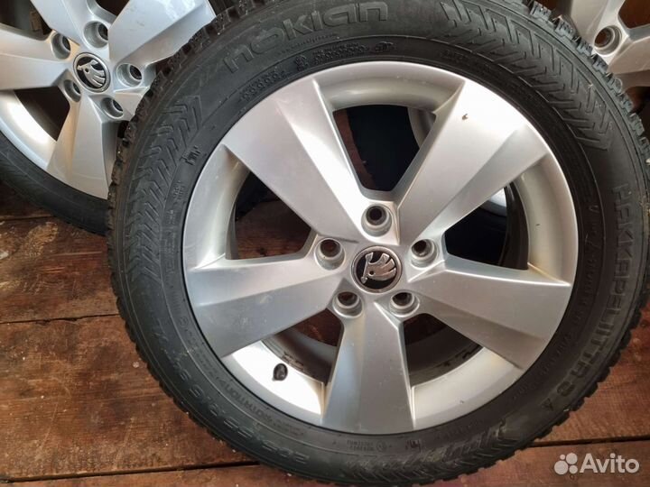 R16 Nokian Tyres Hakkapeliitta 8 205/55, PCD 5x112 DIA 57.1