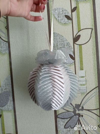 Новогодний шар, ручная работа