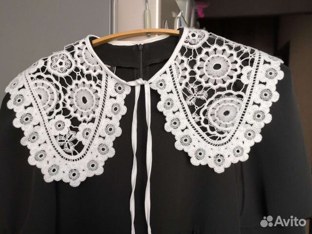 Съёмный воротник Ирландское кружево