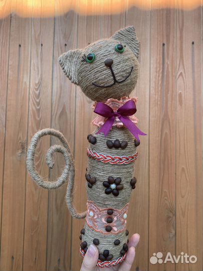 Интерьерный декоративный кот