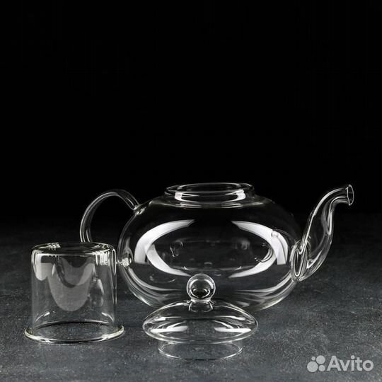 Чайник заварочный со стеклянным ситом «Валенсия»