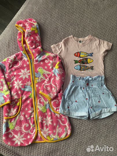 Одежда для девочки пакетом 110-116, 37шт