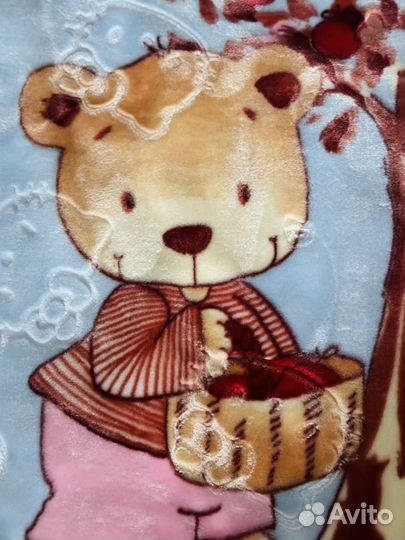 Новый детский плед