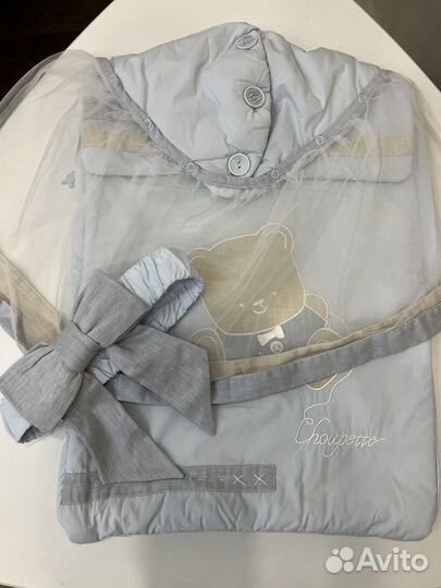 Конверт одеяло на выписку Choupette