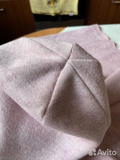 Комплект шапка и снуд