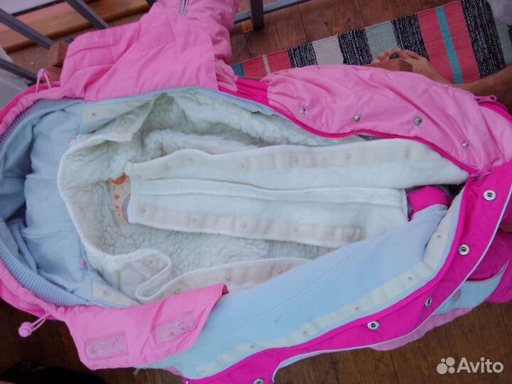 Зимний комбинезон для девочки