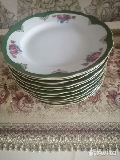 Тарелки Дулево СССР