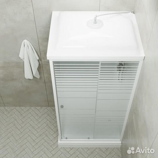 Душевая кабина Triton Квадро (полосы) 120*80*228 А