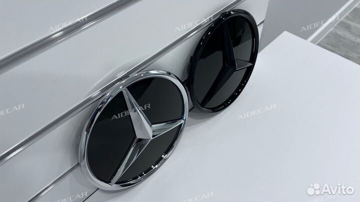 Эмблема 3D Mercedes GLC, GLE, GLS, Sprinter Новая