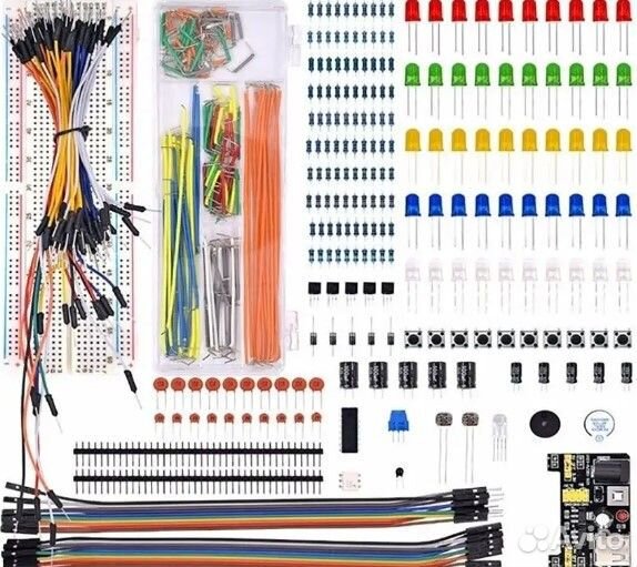 Набор для начинающего схемотехника 35 модулей