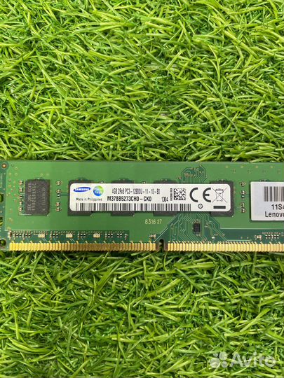 Samsung 4Gb DDR3 PC3-12800U-11-10-B0