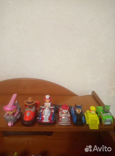 Щенячий патруль Робокар Поли Вспыш и Чудо машинки