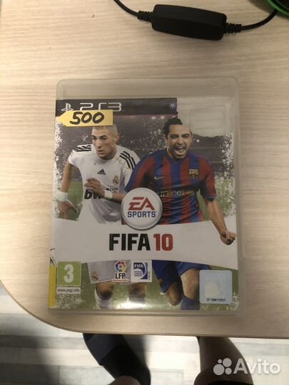 Диск fifa 10 на PlayStation 3
