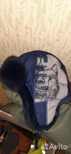 Зимняя шапка для мальчика 50