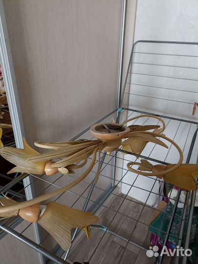 Люстра потолочная бу и 2 шт бра настенные-продано