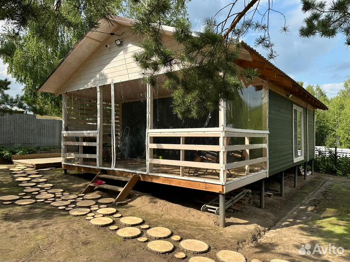 Рулонные шторы прозрачные толщиной 700 микрон