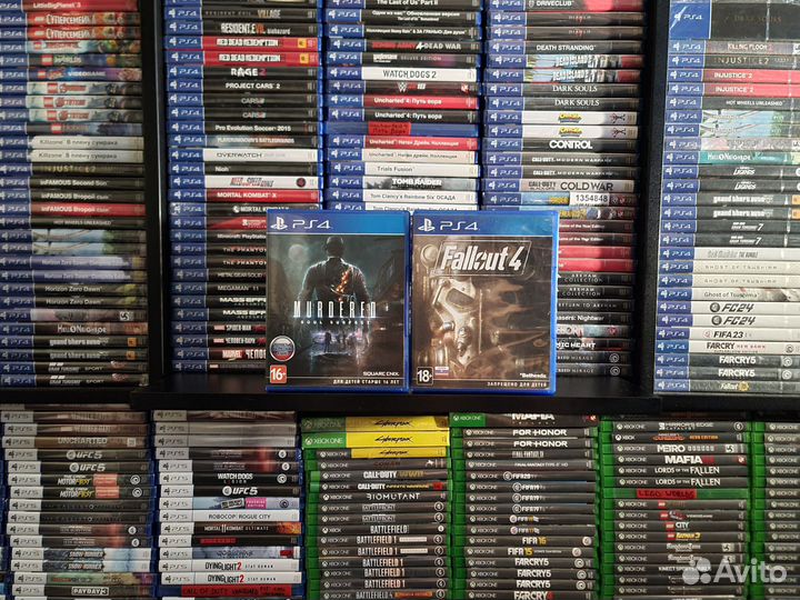 Игры для PS4: Fallout 4 и Murdered: Soul Suspect
