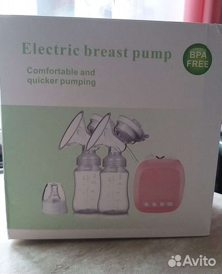 Молокоотсос электрический двойной