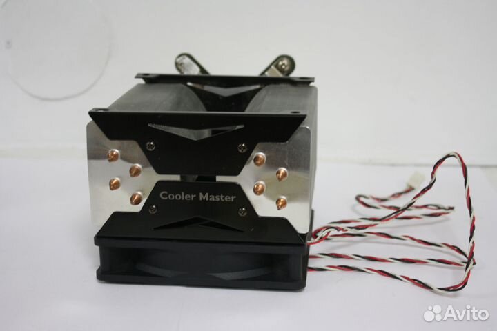 Кулер для процессора (башня) 4 теплотрубки lga775