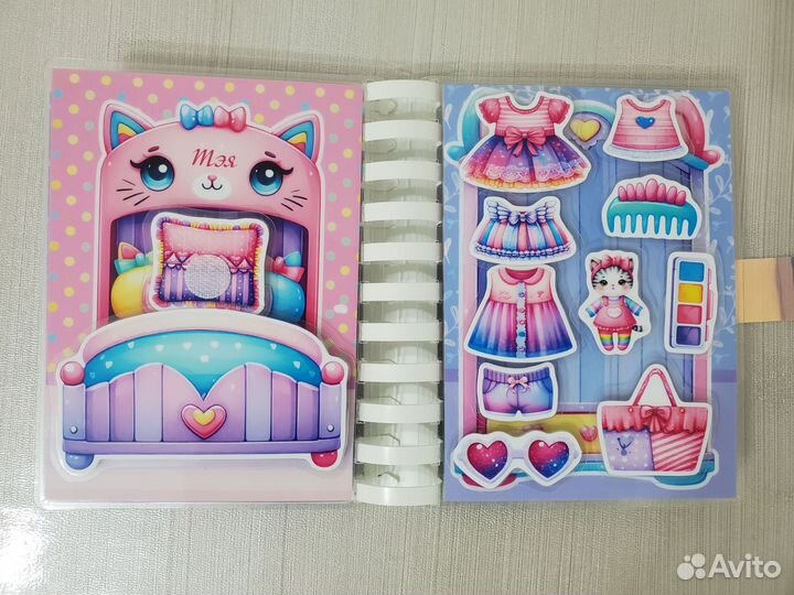 Книжка игра на липучках