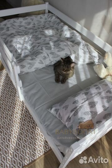 Детская кровать с бортом