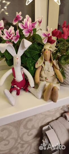 Заяц тильда ручной работы