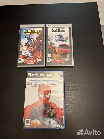 Игры на PS1, PS2, PS3, PSP