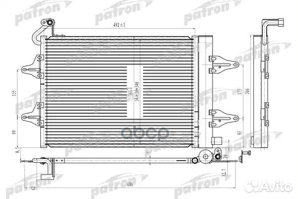 Радиатор автомобильный паяный seat: cordoba, IB