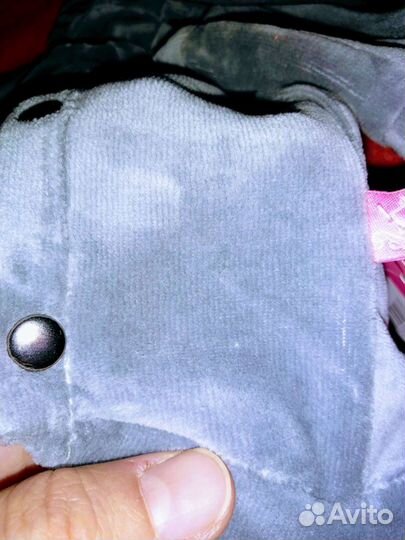 Велюровый комбез для собачки 32см по спинке новый