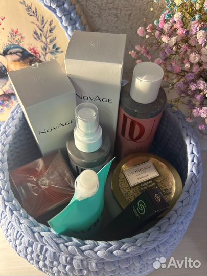 Корзина из трикотажной пряжи