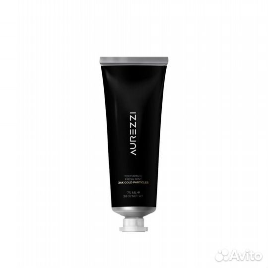 Aurezzi зубная паста черное золото 75 мл