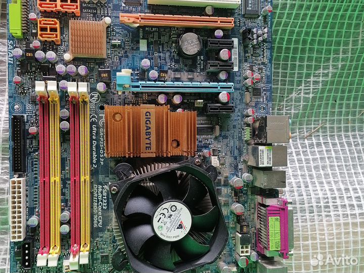 Материка + оперативка 1 гб