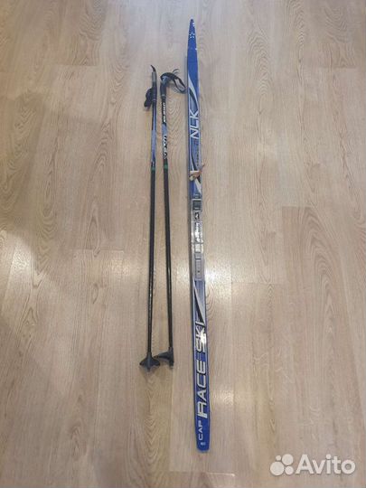 Лыжи с палками