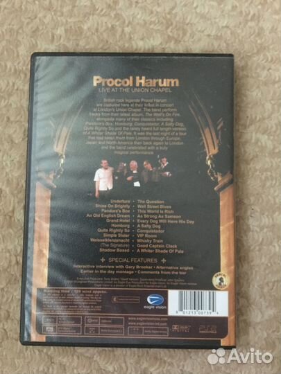 Рок-музыка на DVD - Procol Harum