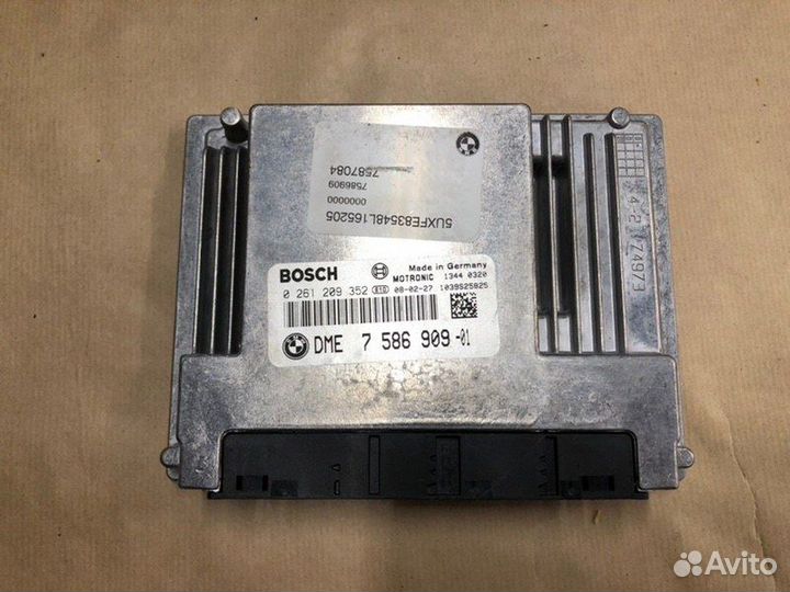 Базовый эбу DME Bmw X5 E70 N62B48B 05.07.2008