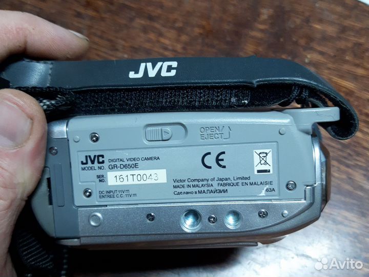 JVC GR-D650E Mini DV и JVC GZ-MG37E