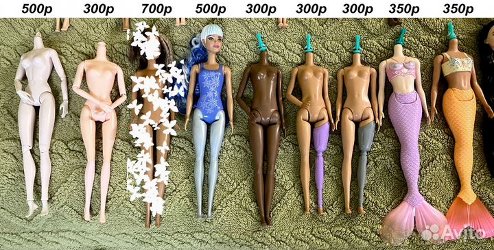 Барби, Barbie fashionistas, головы и тела Барби