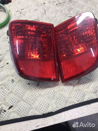 Задние Катафоты в бампер на Тайота 200