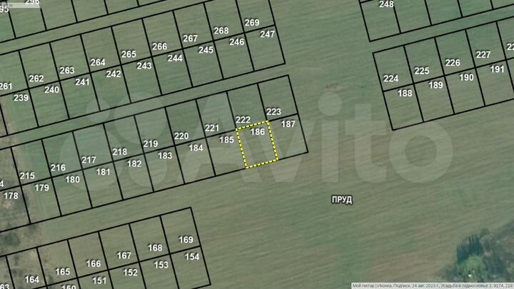 Участок 20 сот. (СНТ, ДНП)