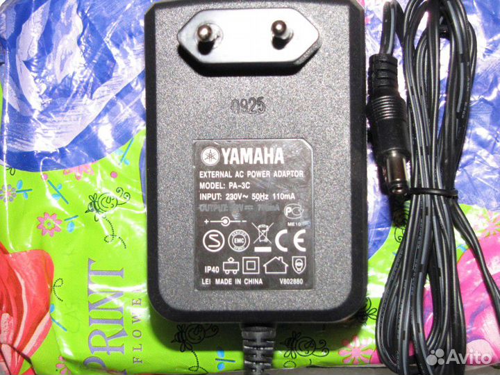 Блок питания Yamaha PA-3C. Аналог и Оригинал