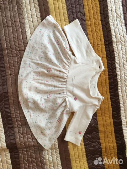 Платье 1-2 мес