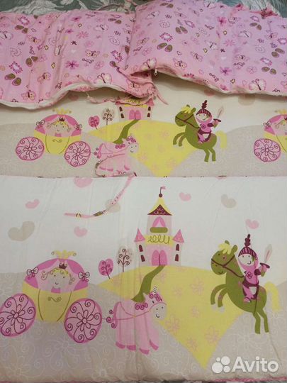 Бортики в кроватку