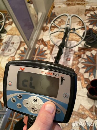 Minelab X terra 705 с катушкой 3 Кгц