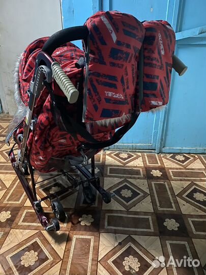 Детские санки коляска бу