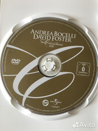 Andrea Bocelli и David Foster (dvd)