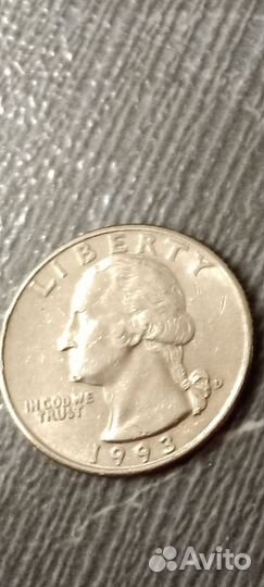 Монеты Quarter dollar