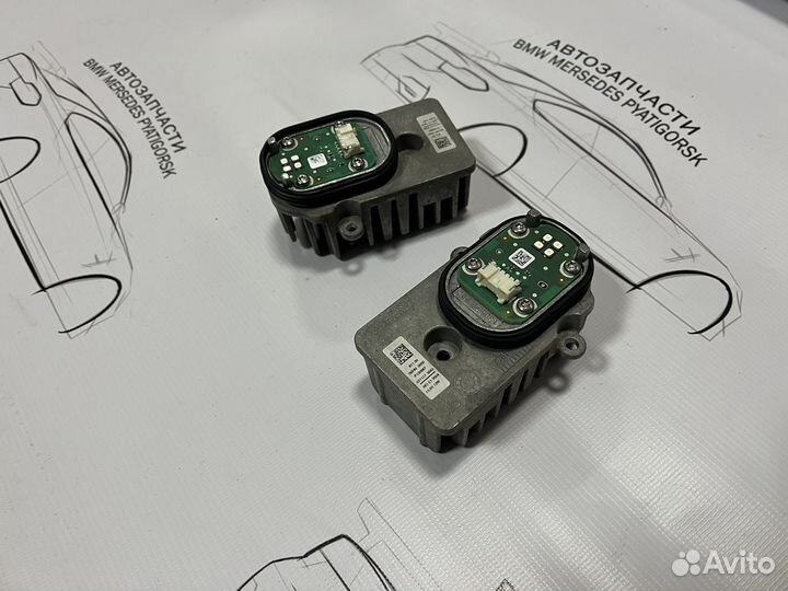 Модуль розжига диодов фары Mercedes W205 дорест
