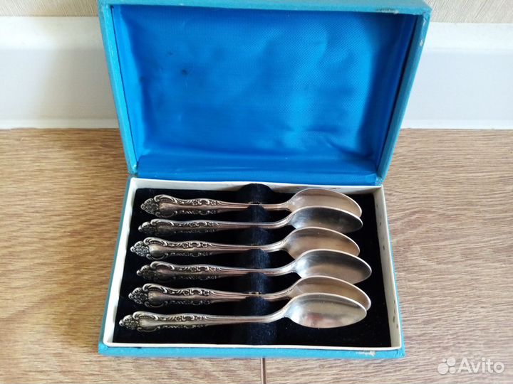 Ложки чайные мельхиор СССР